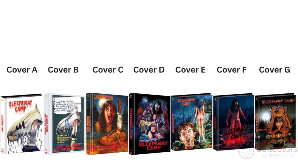 „Blutiger Sommer – Das Camp des Grauens“ in mehreren Blu-ray Mediabooks – Update2