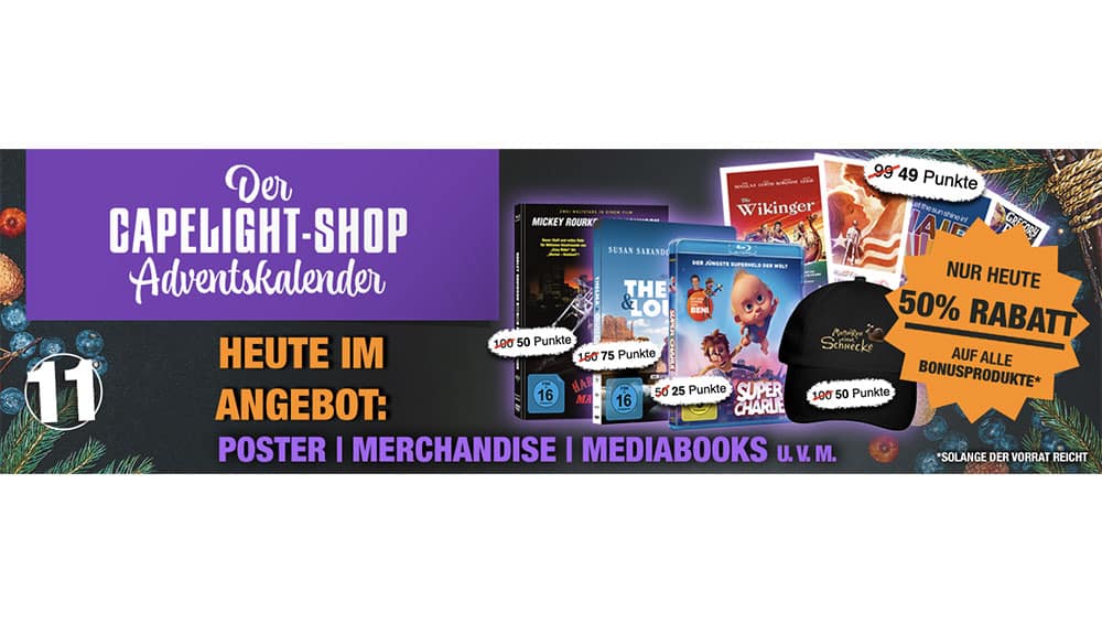 50% Rabatt auf Bonusprodukte