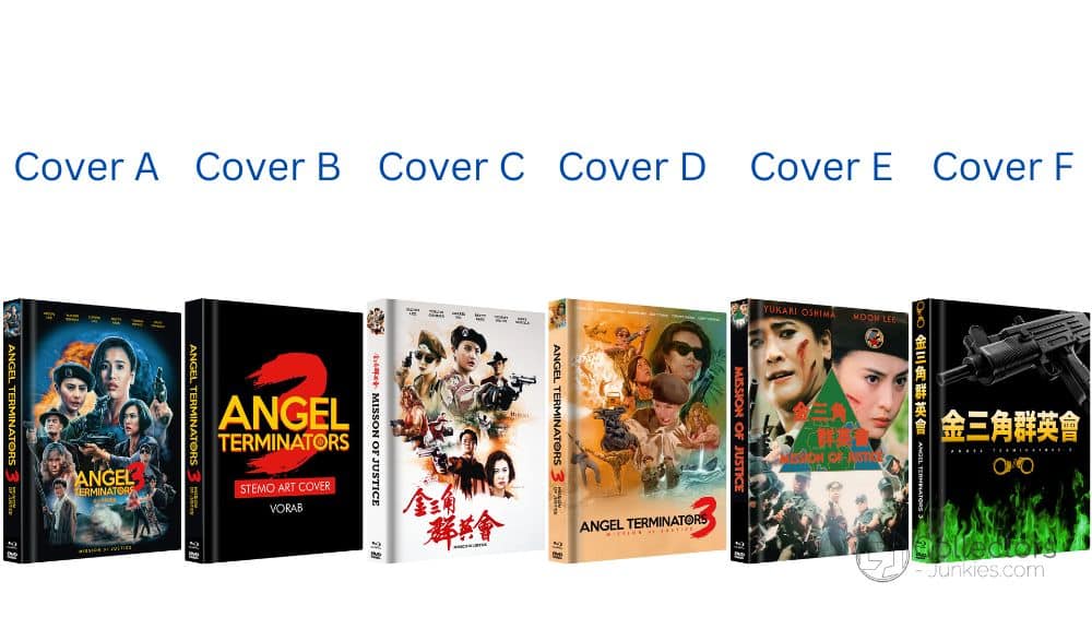 „Angel Terminators III“ in mehreren Blu-ray Mediabooks ab 2026 – Update