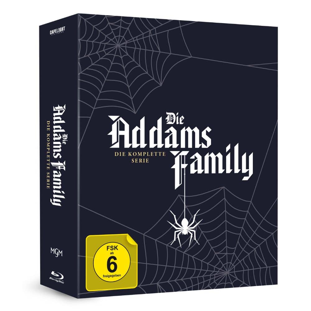 „Die Addams Family (1964)“ die komplette Serie ab 2025 auf Blu-ray – Update