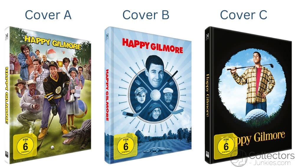 „Happy Gilmore & Billy Madison“ in Blu-ray Mediabooks ab Mai 2026