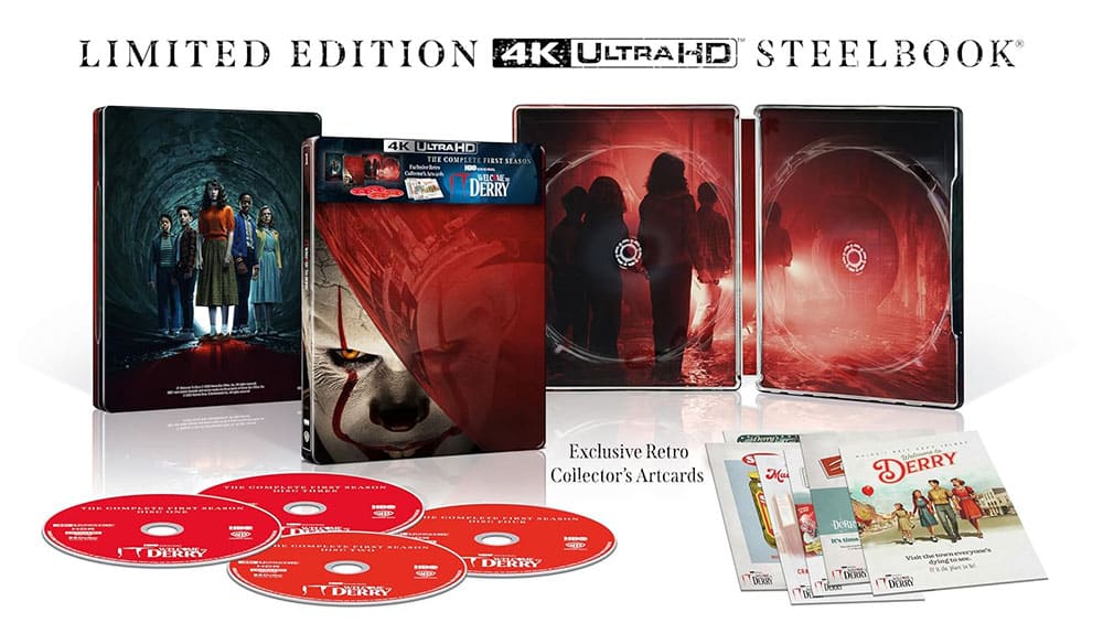 „IT: Welcome to Derry“ die komplette erste Staffel im 4K Steelbook ab 2026 (US/UK) – Update