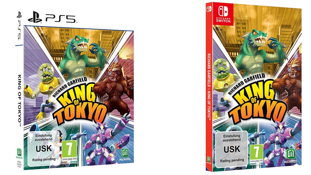 „King of Tokyo“ für die Playstation 5 & Nintendo Switch ab Juni 2026