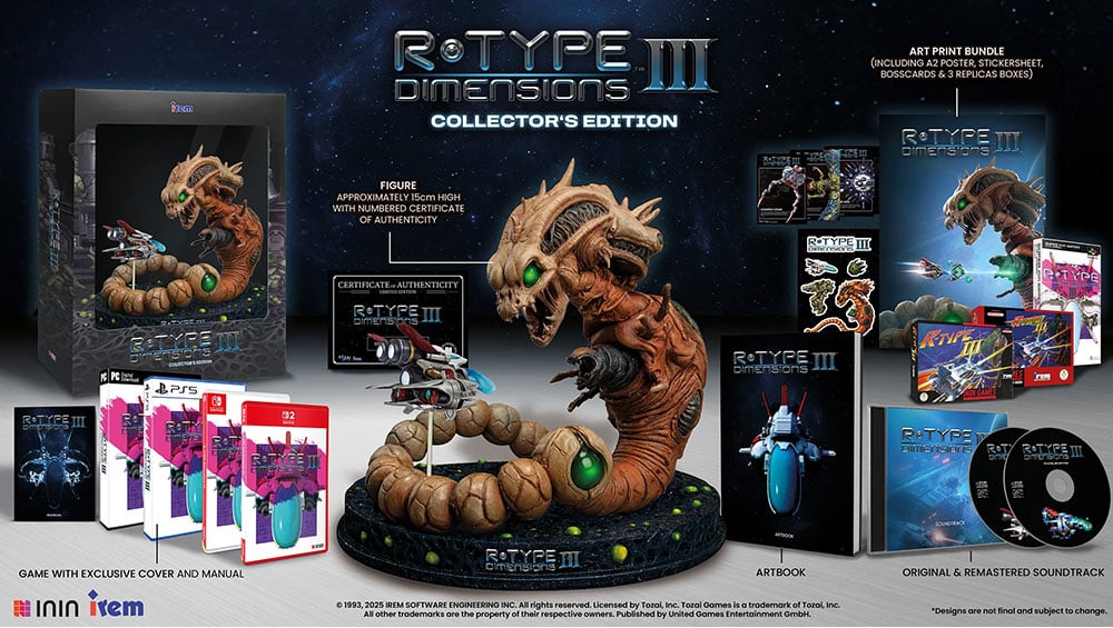„R-Type Dimensions III“ Collectors Edition & Special Edition ab Mai 2026 – Update