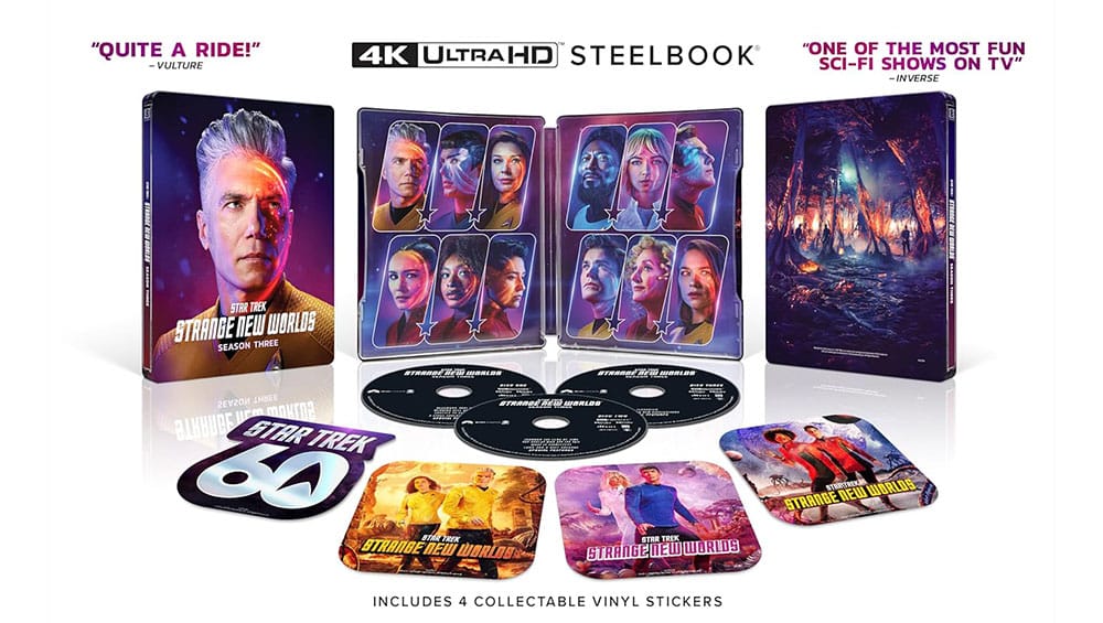 „Star Trek: Strange New Worlds“ Staffel 3 im 4K Steelbook ab März 2026 (US/UK) – Update