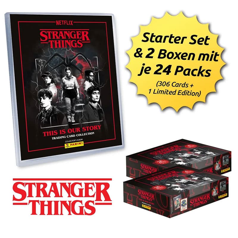Stranger Things Trading Cards – verschiedene Bundles