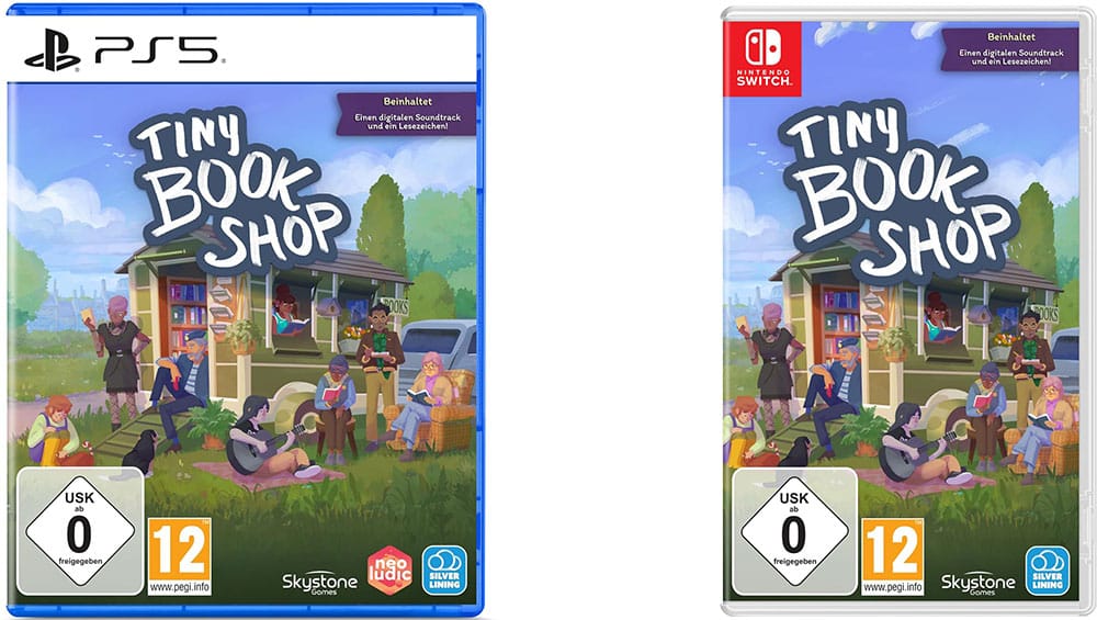 „Tiny Bookshop“ für die Playstation 5 & Nintendo Switch ab April 2026