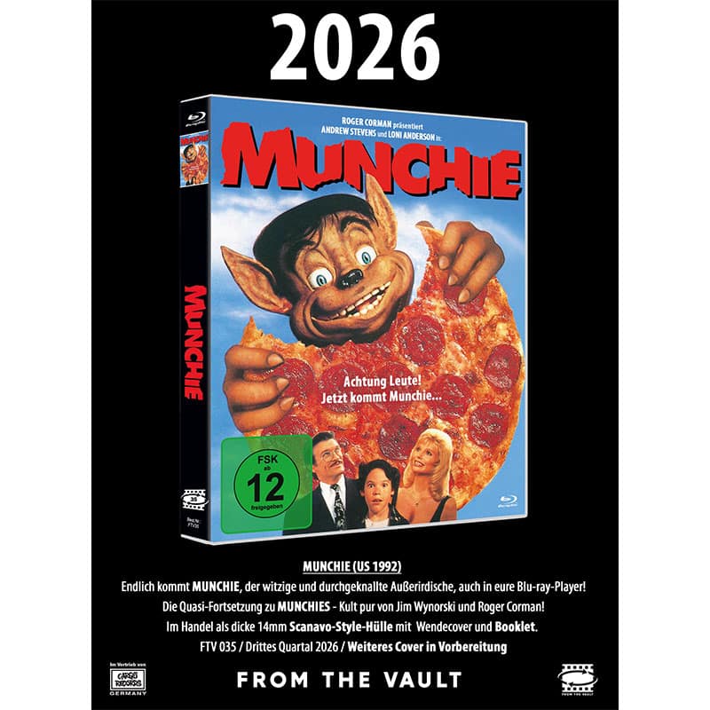 „Munchie“ auf Blu-ray ab 3. Quartal 2026