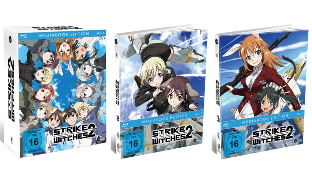 „Strike Witches“ Staffel 2 in Mediabooks (Blu-ray & DVD) ab 1. Quartal 2026