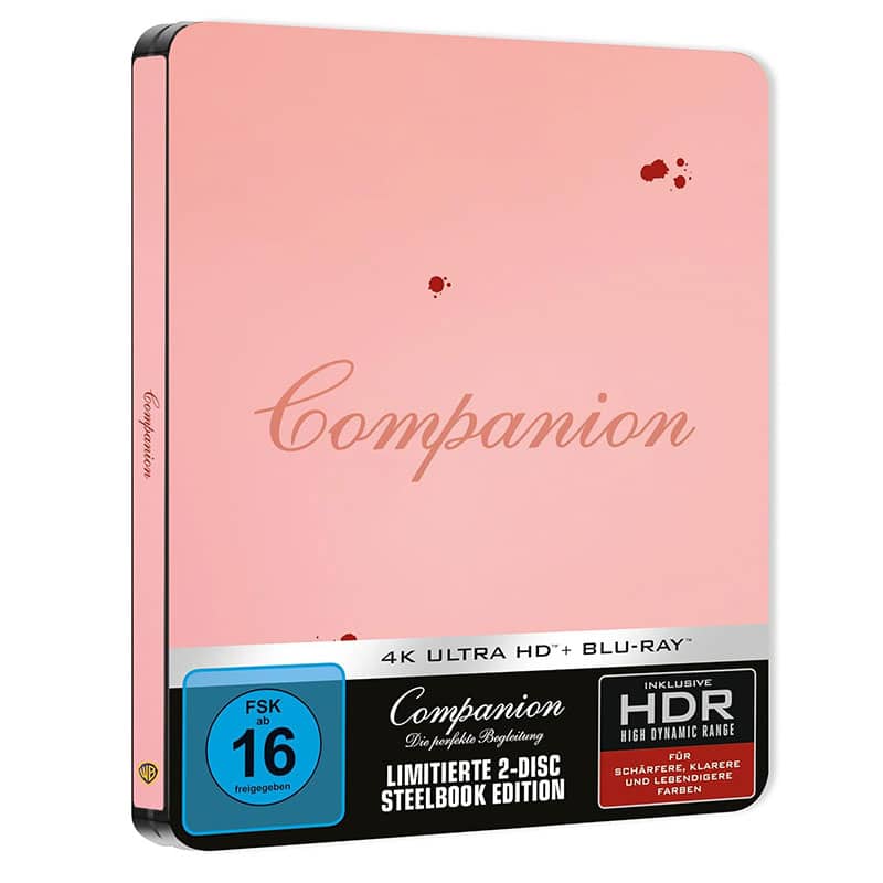 „Companion: Die perfekte Begleitung“ im 4K Steelbook für 24,99€
