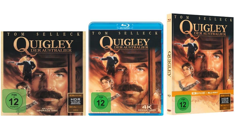 „Quigley – der Australier“ im 4K Mediabook, Upgrade UHD & Blu-ray Standard Variante – Update4