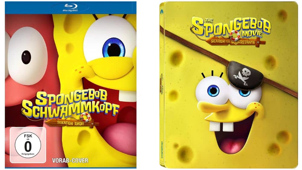 „Spongebob Schwammkopf: Piraten Ahoi“ auf Blu-ray & DVD ab 2. Quartal 2026 | Steelbook im Ausland – Update2