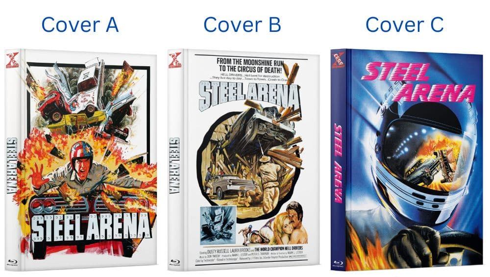 „Steel Arena“ in 3 Blu-ray Mediabooks ab Februar 2026 – Update