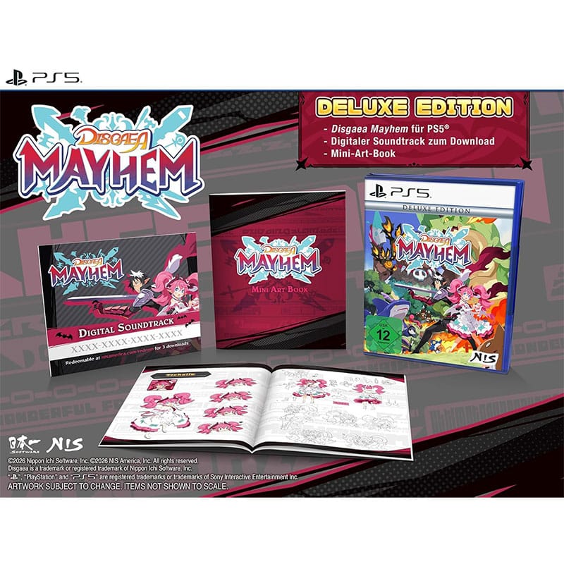 „Disgaea Mayhem“ Limited Edition & Deluxe Edition ab Sommer 2026 – Update