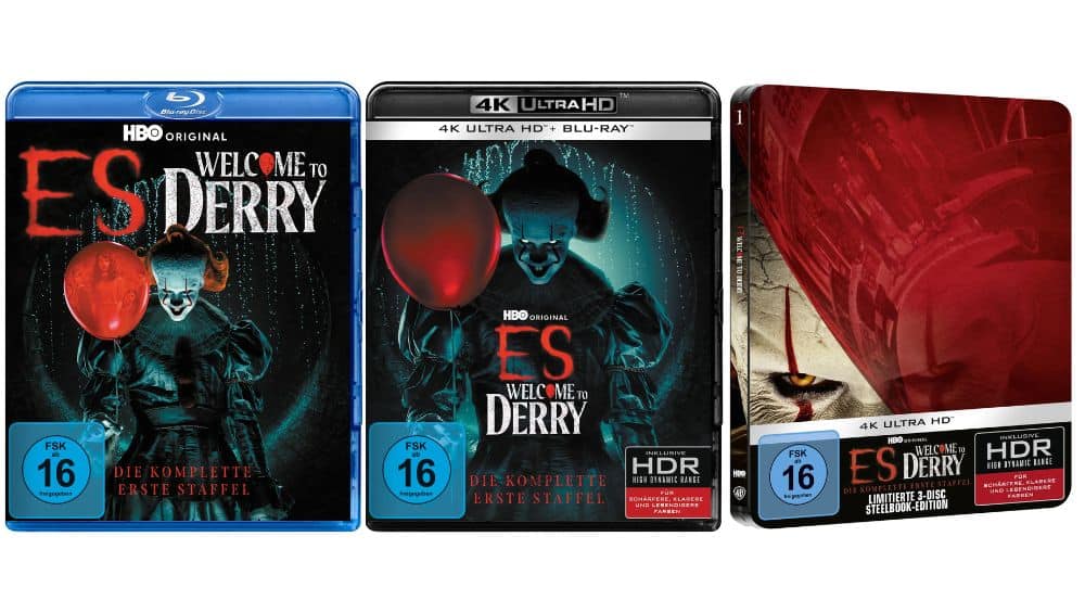 „IT: Welcome to Derry“ die komplette erste Staffel im 4K Steelbook & Standard Varianten ab 2. Quartal 2026 – Update7