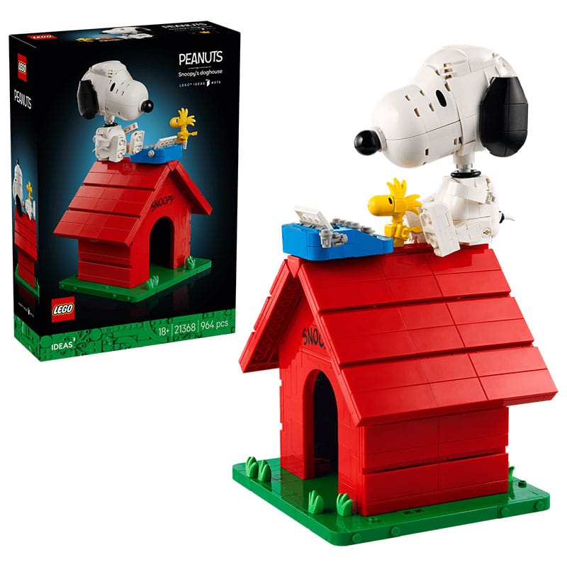 LEGO Ideas „Peanuts: Snoopys Hundehütte“ ab Juni 2026