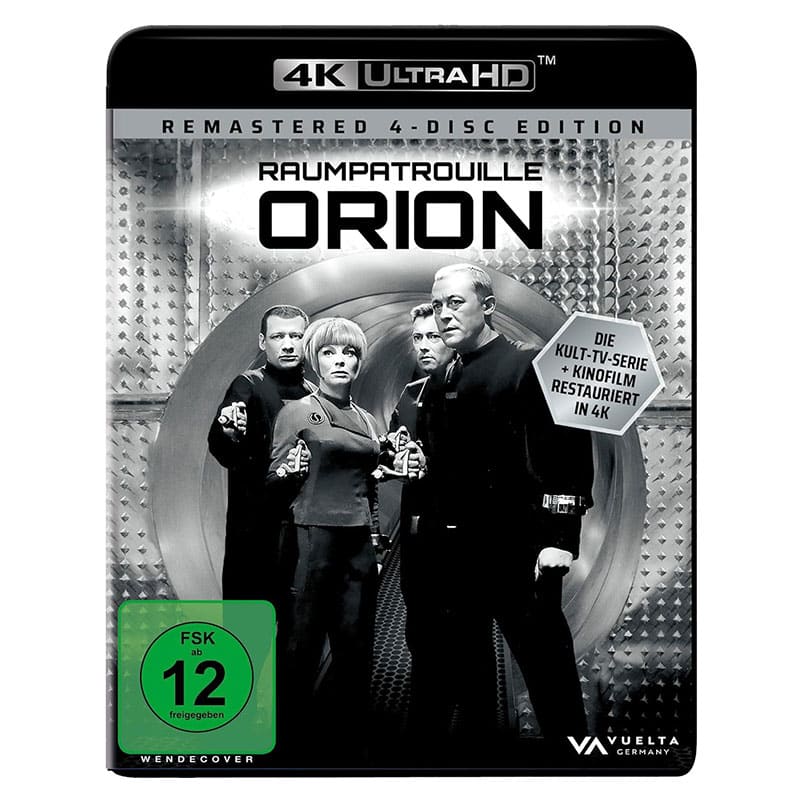 „Raumpatrouille Orion“ 4K Standard Variante (4K Remastered Edition) ab April 2026