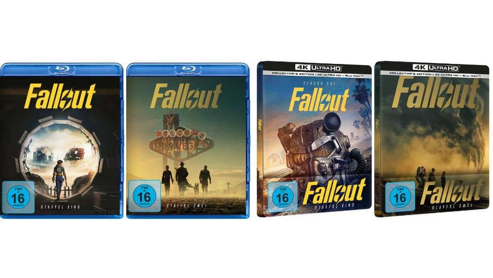 „Fallout“ Staffel 1 & 2 im 4K Steelbook & Standard Varianten ab Mai 2026 – Update6