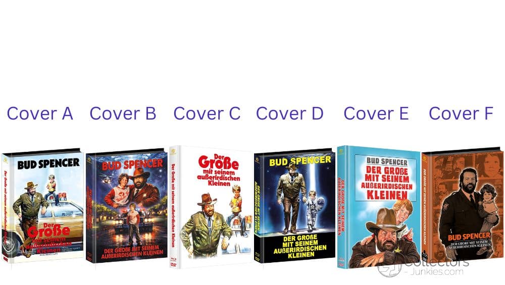 „Der Große mit seinem außerirdischen Kleinen“ in mehreren Blu-ray Mediabooks ab 2026 – Update2