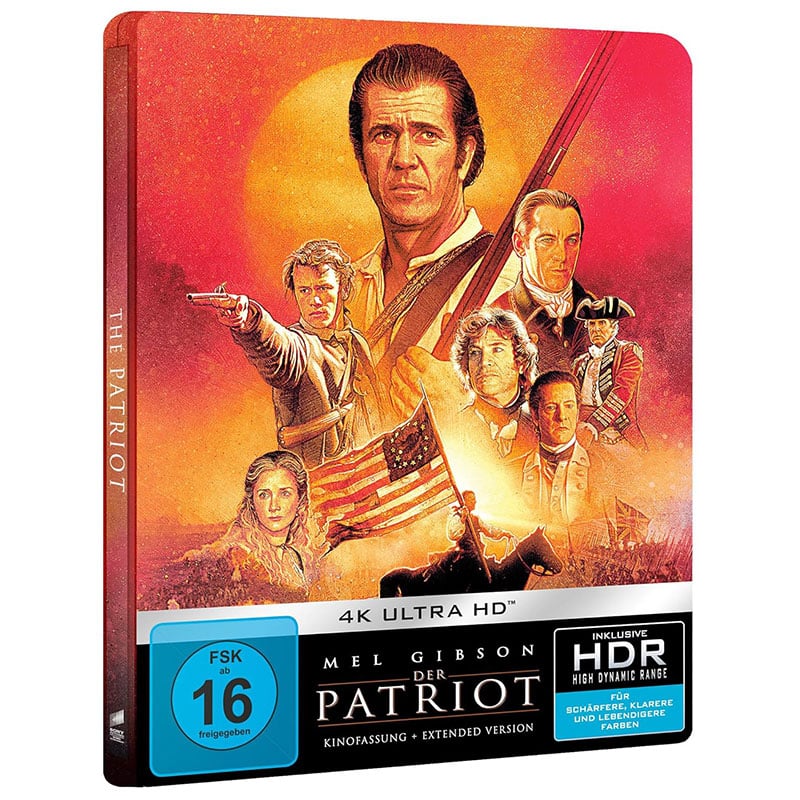 „Der Patriot“ im 4K Steelbook ab Juni 2026 – Update5