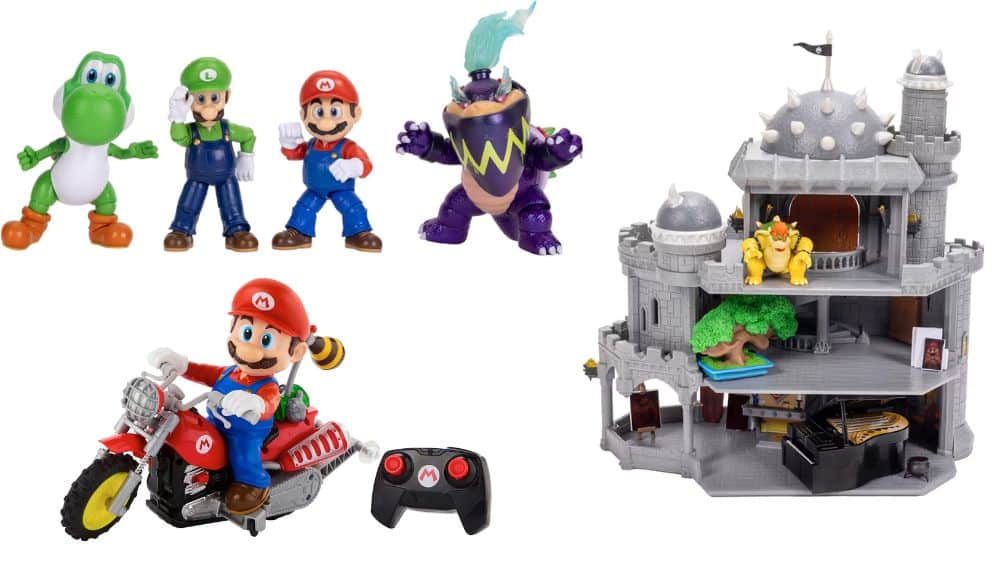 Der Super Mario Galaxy Film Merchandise Artikel