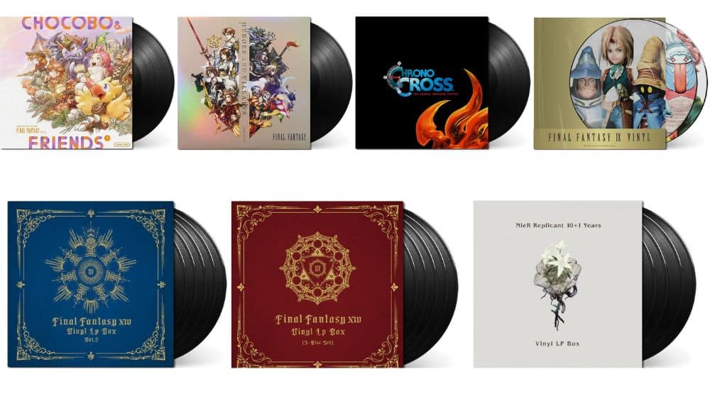 „Final Fantasy, NieR Replicant, Chrono Cross, OCTOPATH TRAVELER“ & weitere Soundtrack-Restocksauf Vinyl ab Juni 2026