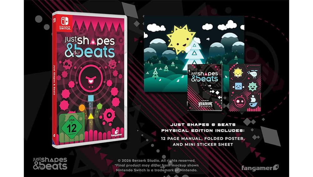 „Just Shapes & Beats“ für die Nintendo Switch ab Juli 2026