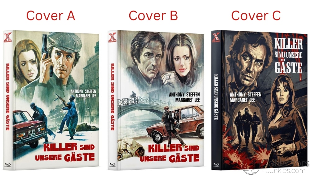 „Killer sind unsere Gäste“ als deutsche HD-Premiere demnächst in Mediabooks auf Blu-ray – Update