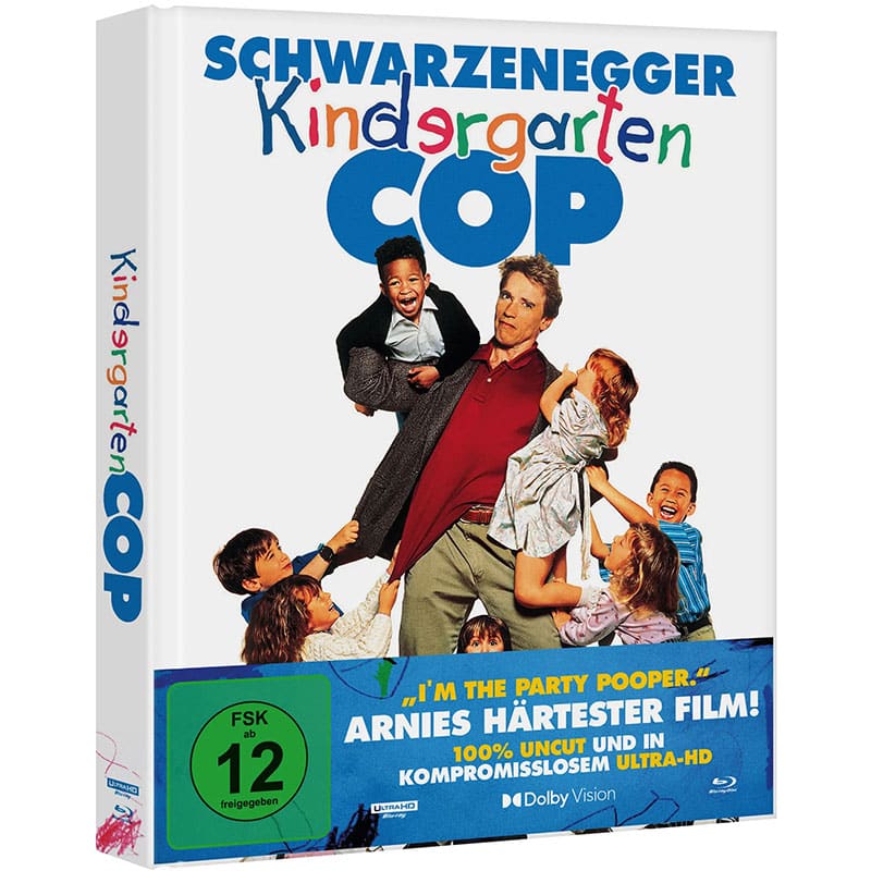 „Kindergarten Cop“ erscheint im Juni 2026 im 4K Mediabook – Update