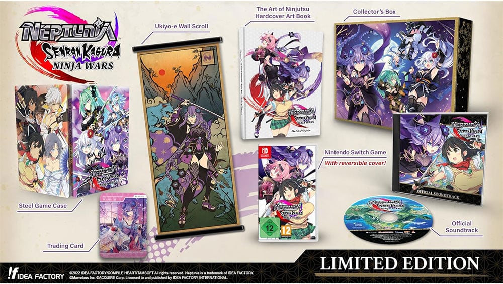 „Neptunia x SENRAN KAGURA: Ninja Wars“ Limited Edition für die Nintendo Switch ab April 2026