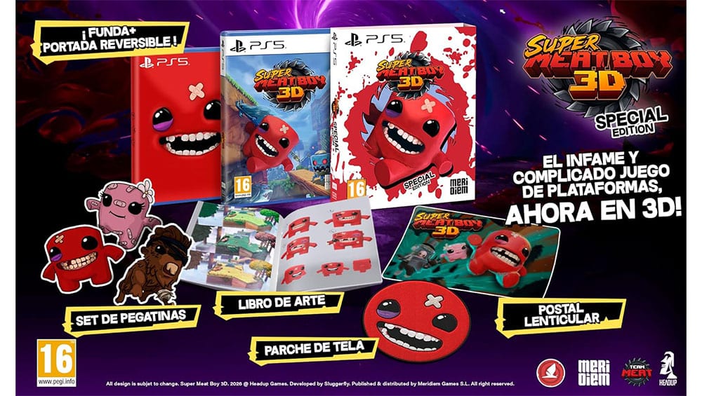 „Super Meat Boy 3D“ Special Edition & Standard Variante ab Juni 2026
