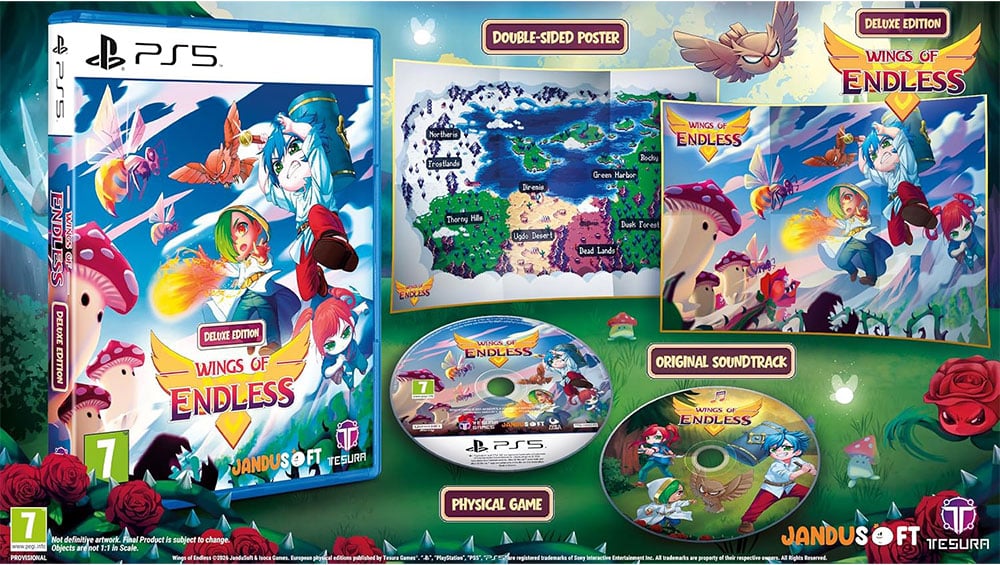 „Wings of Endless“ Deluxe Edition für die PS5 ab Mai 2026