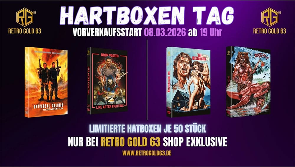 „Universal Soldier: Regeneration“, „Berserker“, „Life after Fighting“ & „The Destructor“ in Blu-ray Hartboxen ab 2026 – Update