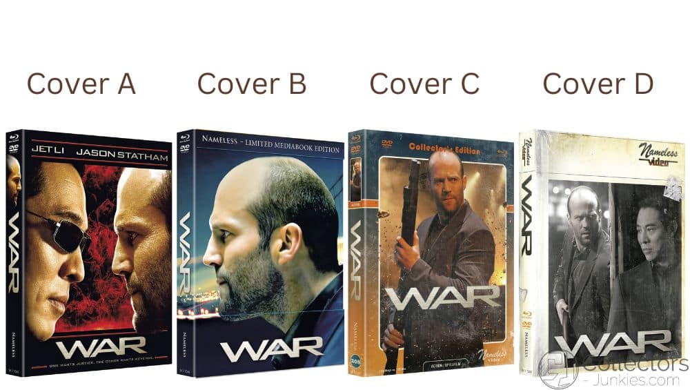 „War“ in mehreren Blu-ray Mediabooks ab April 2026