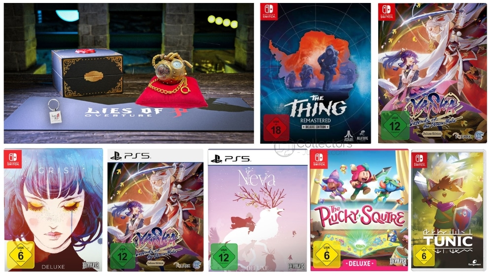 „Lies of P Overture – Celebration Box“ für 39,99€, „The Thing: Remastered (Deluxe Edition) für 8,99€“, „Gris (Devolver Deluxe)“ für 13,99€ & weitere reduzierte Titel bei 4U2Play