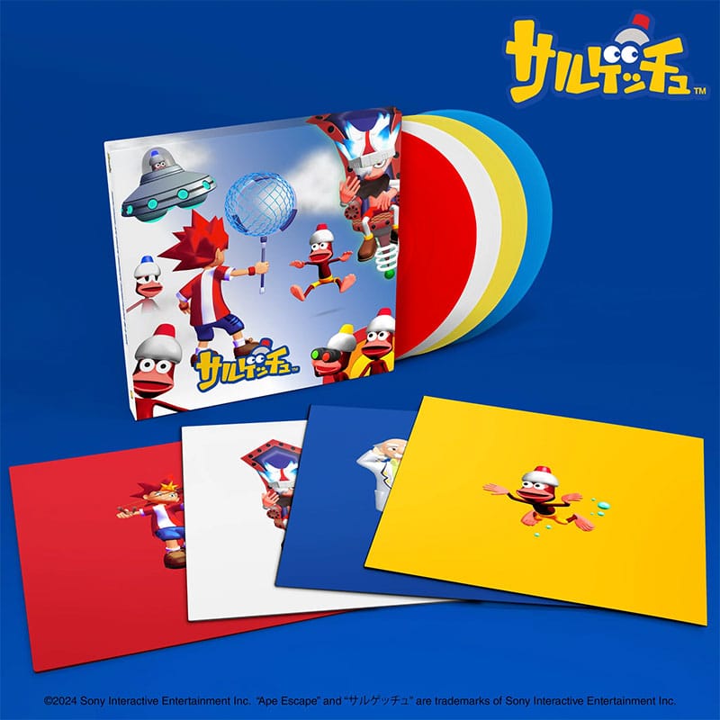 „Ape Escape“ Originape Soundtracks in a Box auf Vinyl ab August 2026