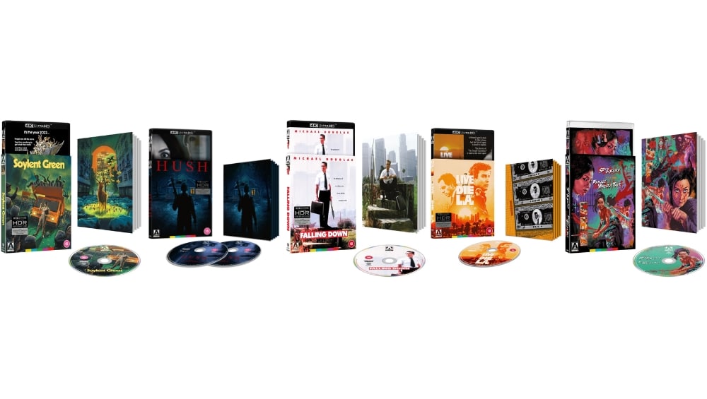 Arrow Video bringt „Soylent Green“, „Falling Down“, „Hush“ und weitere Titel im Juli 2026 heraus