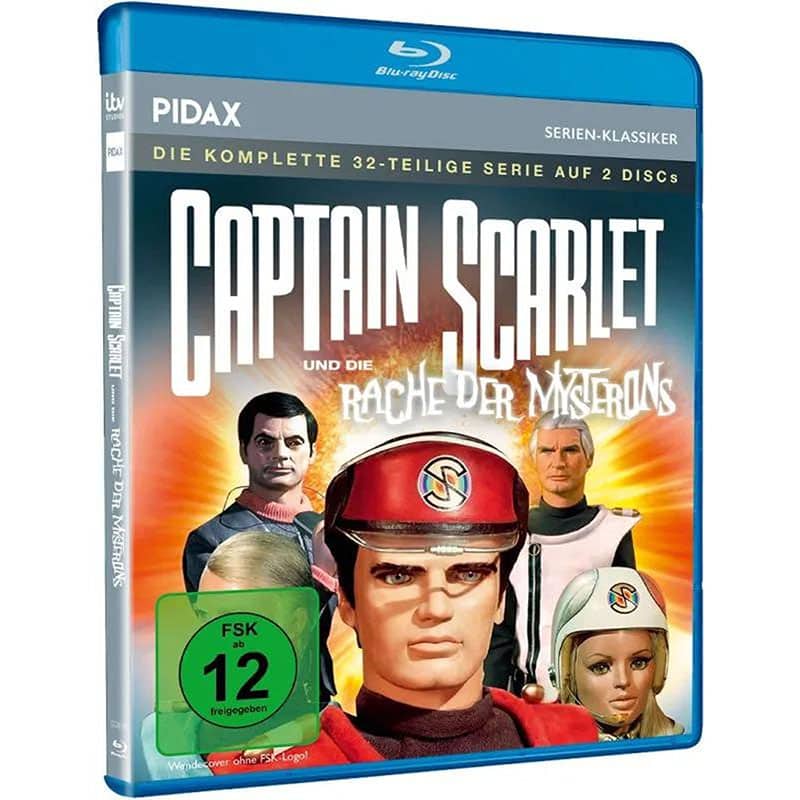 „Captain Scarlet und die Rache der Mysterons“ die komplette Serie auf Blu-ray ab August 2026
