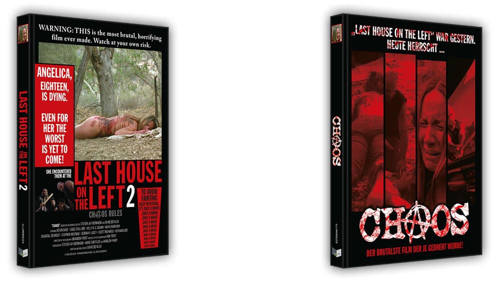 „Chaos – Last House on the Left 2“ in 2 Blu-ray Mediabooks ab Mai 2026