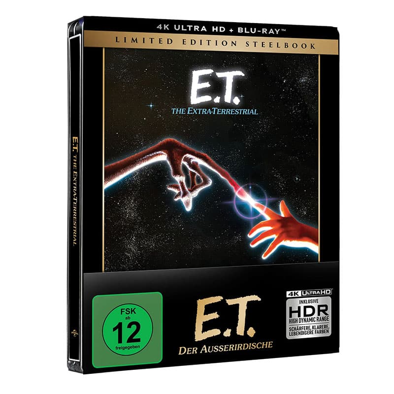 „E. T. – Der Außerirdische“ im 4K Steelbook (Theatrical Poster Edition) ab 2. Quartal 2026 – Update