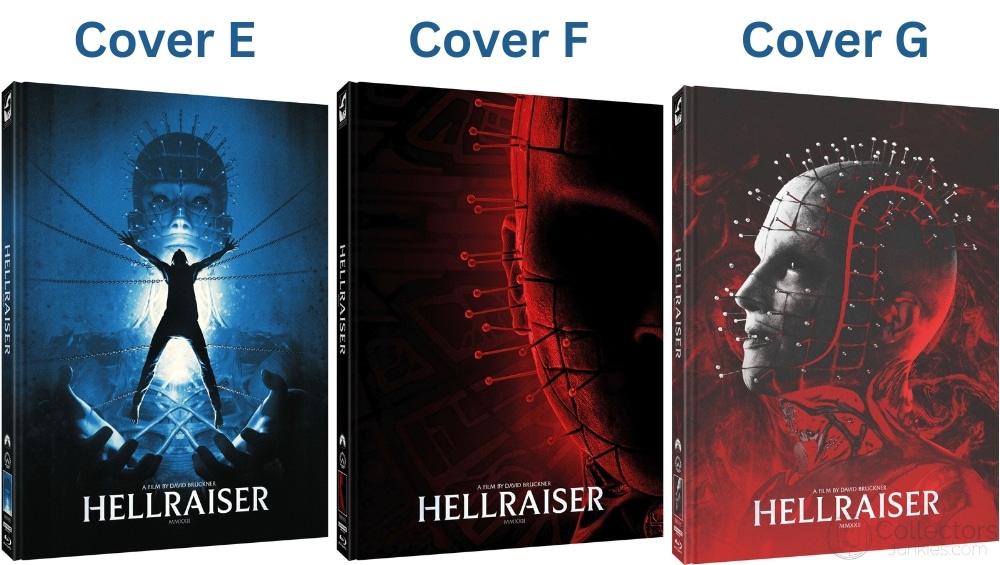 „Hellraiser – Das Schloss zur Hölle“ erscheint im Mai in 3 weiteren 4K Mediabooks
