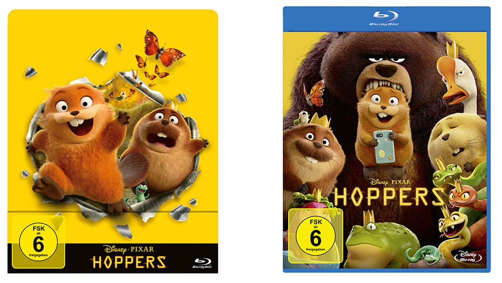 Disney Pixars „Hoppers“ erscheint im Steelbook & Standard Varianten ab Juli 2026 – Update