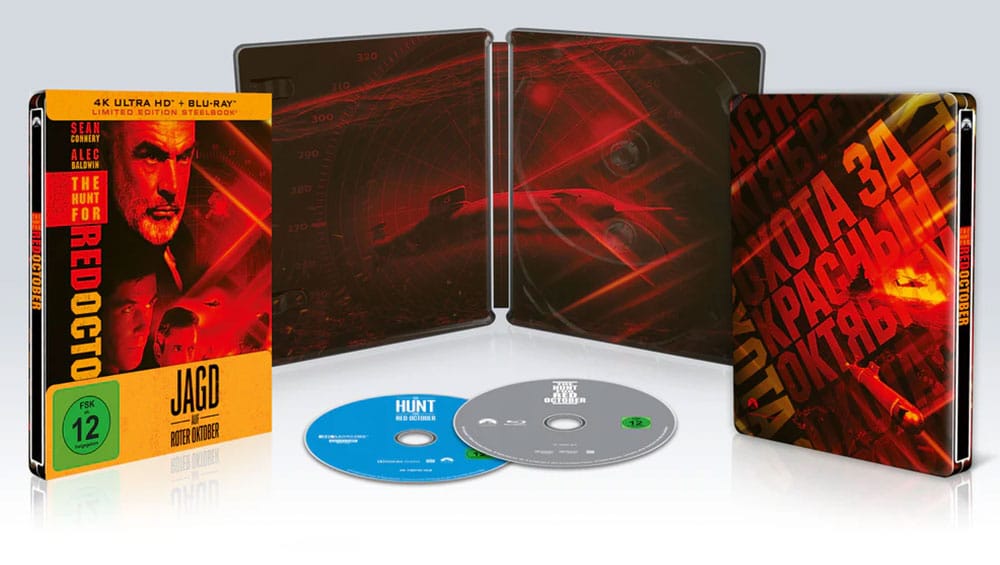 „Jagd auf Roter Oktober“ im 4K Steelbook ab Juli 2026
