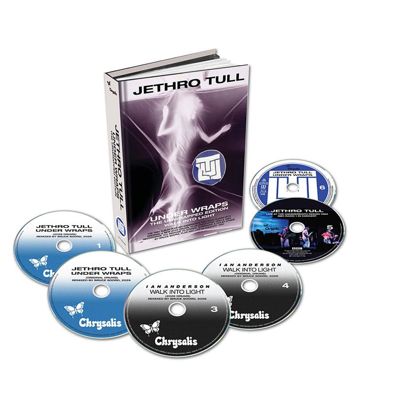 „Jethro Tull: Under Wraps“ The Unwrapped Edition (5 CDs & 1 Blu-ray) ab Mai 2026
