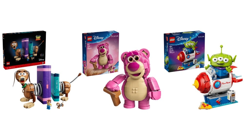 LEGO Disney Toy Story: Slinky-Buchstützen, Lotso & Alien mit Pizza Planet Raketenfahrt ab Mai 2026