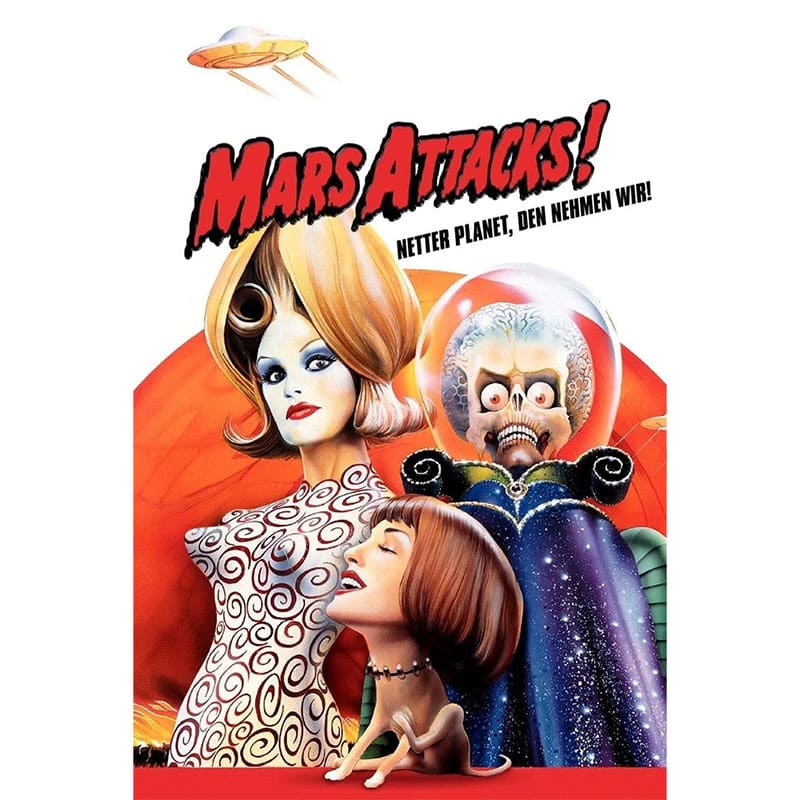 „Mars Attacks!“ demnächst im 4K Steelbook & Collectors Edition (UK)