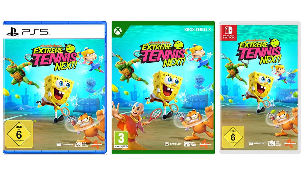 „Nickelodeon Extreme Tennis: Next!“ für die Playstation 5, Xbox Series X & Nintendo Switch ab Juli 2026