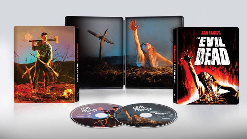 „The Evil Dead“ 45th Anniversary 4K Steelbook ab 3. Quartal 2026