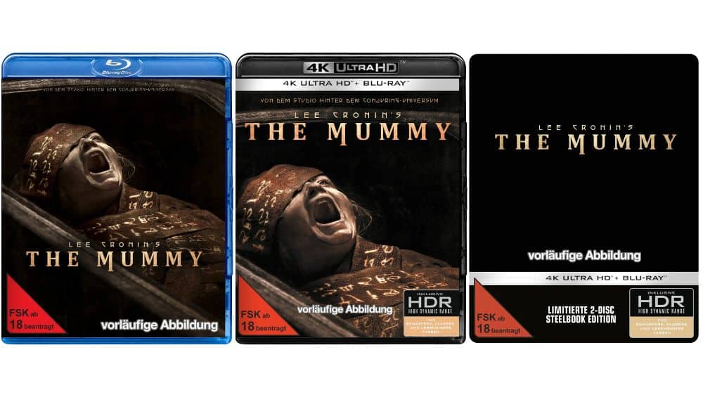 „Lee Cronin’s The Mummy“ erscheint auf 4K UHD im Steelbook & Standard Varianten ab 3. Quartal 2026 – Update