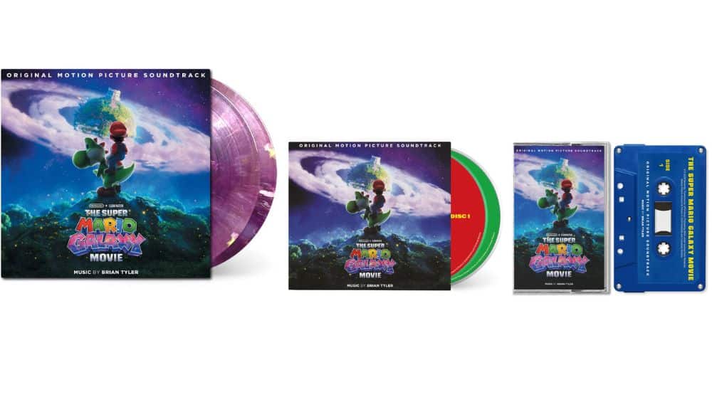 „The Super Mario Galaxy Movie“ Original Soundtrack auf Vinyl, CD & Tape ab September 2026